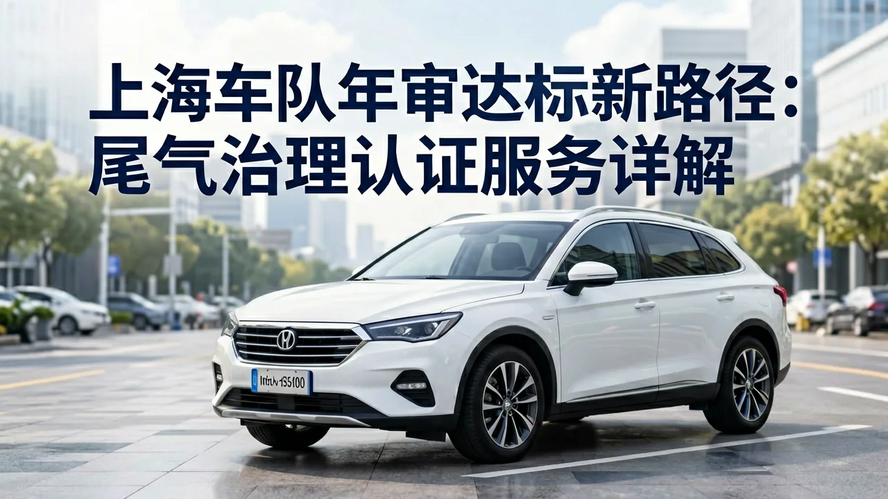 上海车队年审达标新路径:尾气治理认证服务详解