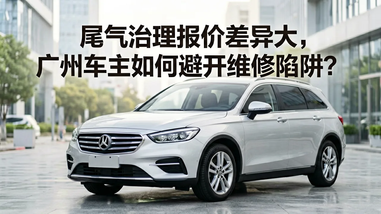 尾气治理报价差异大，广州车主如何避开维修陷阱？
